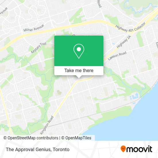 The Approval Genius map