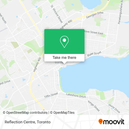 Reflection Centre map