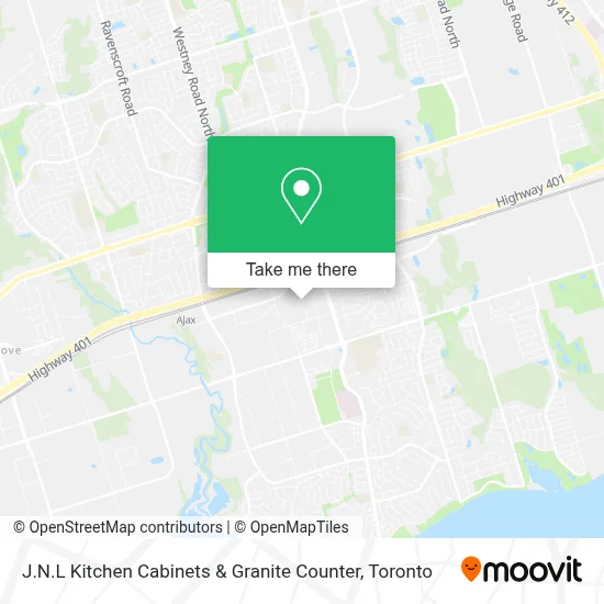 J.N.L Kitchen Cabinets & Granite Counter map