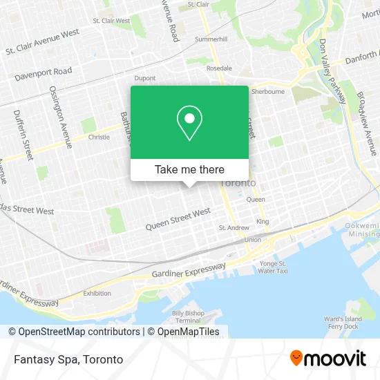 Fantasy Spa map