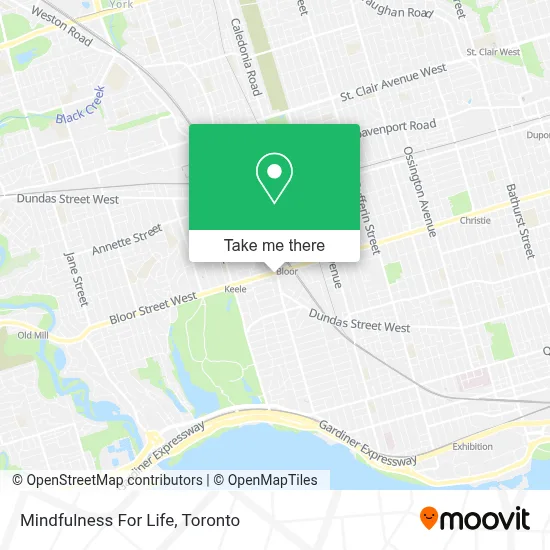 Mindfulness For Life map