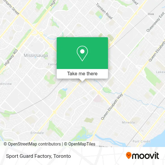 Sport Guard Factory map