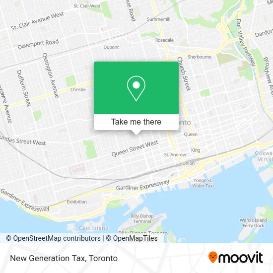 New Generation Tax map