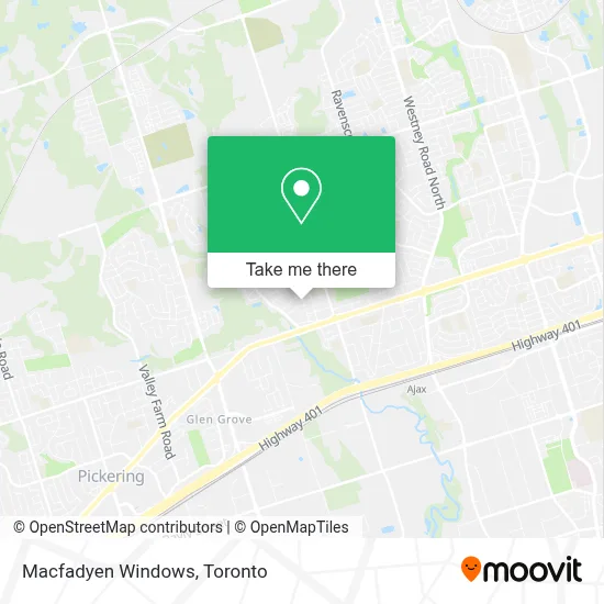 Macfadyen Windows map