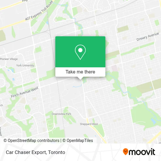 Car Chaser Export map