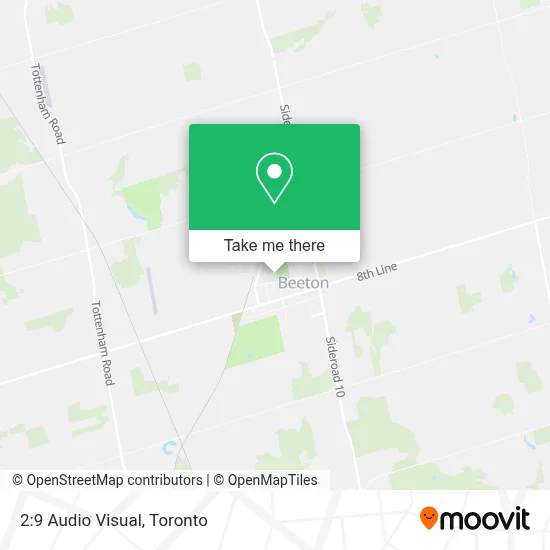2:9 Audio Visual map
