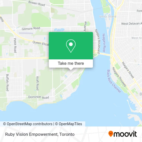 Ruby Vision Empowerment map