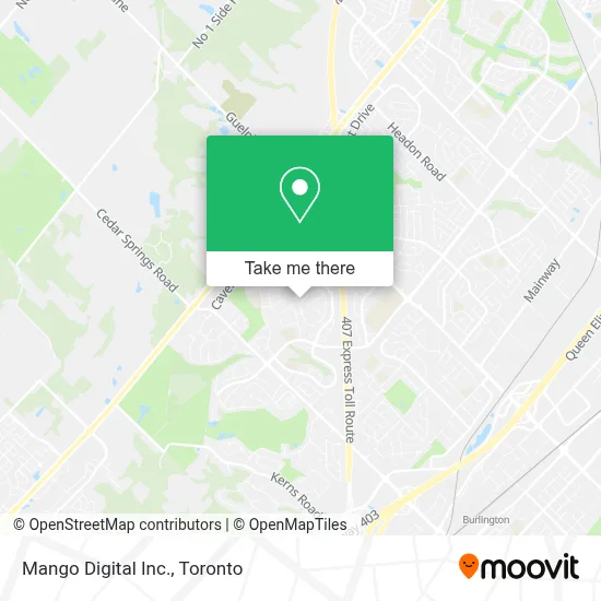 Mango Digital Inc. map