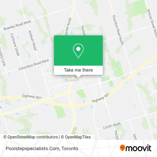 Poolstepspecialists.Com map