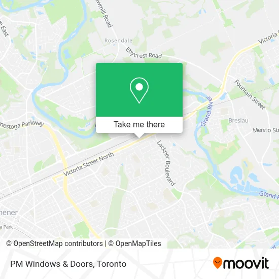 PM Windows & Doors map