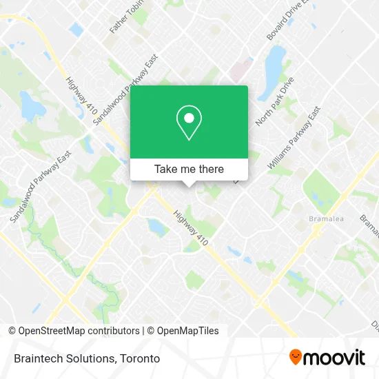 Braintech Solutions map