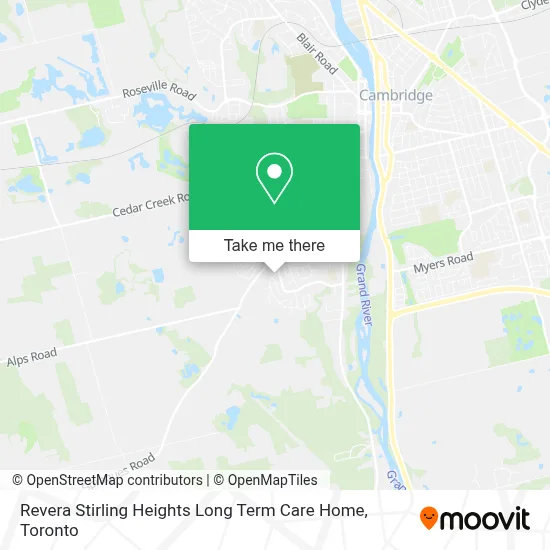 Revera Stirling Heights Long Term Care Home map