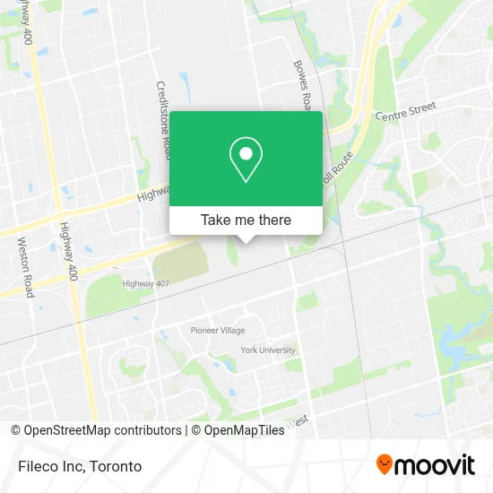 Fileco Inc map