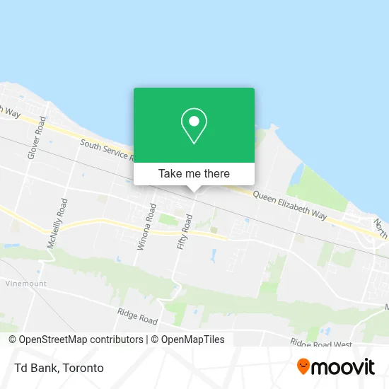 Td Bank map