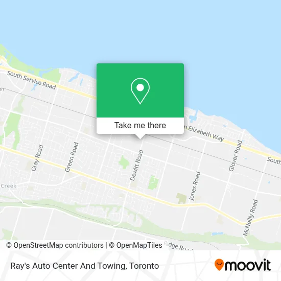 Ray's Auto Center And Towing map