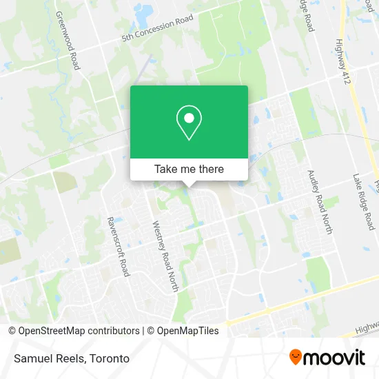 Samuel Reels map