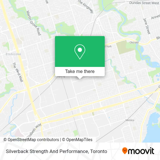 Silverback Strength And Performance map