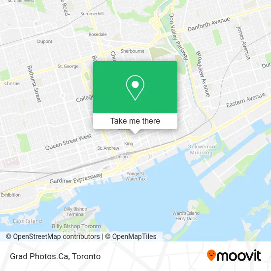 Grad Photos.Ca map
