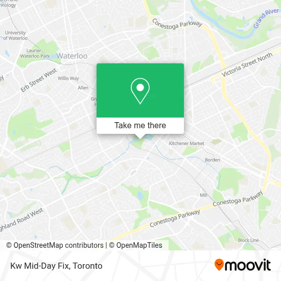 Kw Mid-Day Fix map