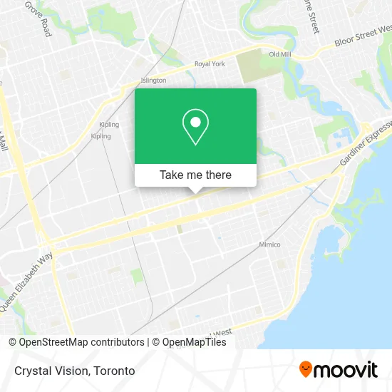 Crystal Vision map