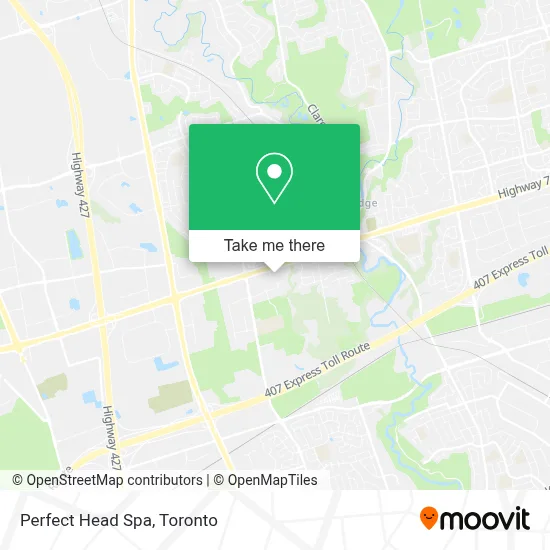 Perfect Head Spa map