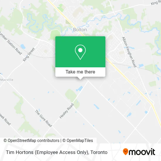 Tim Hortons (Employee Access Only) plan