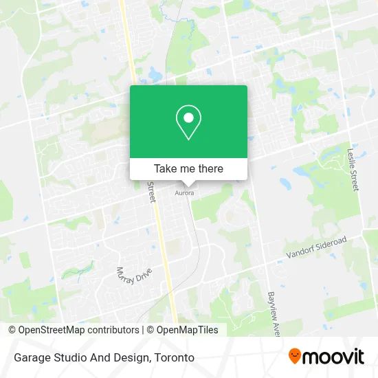 Garage Studio And Design map