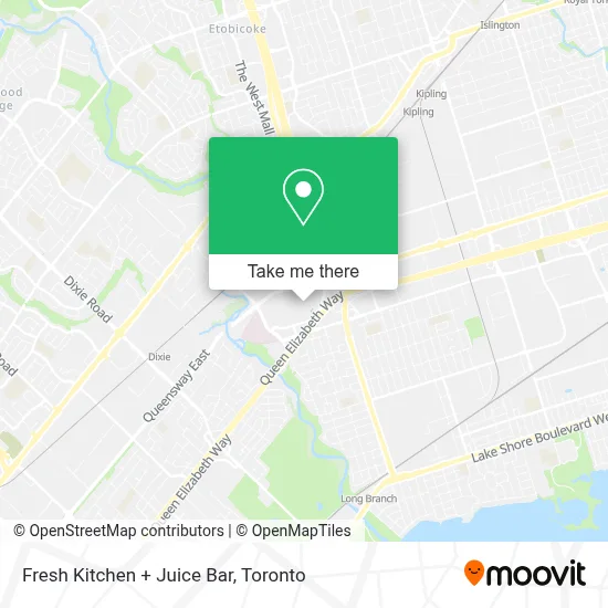Fresh Kitchen + Juice Bar map