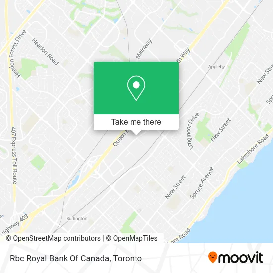 Rbc Royal Bank Of Canada map