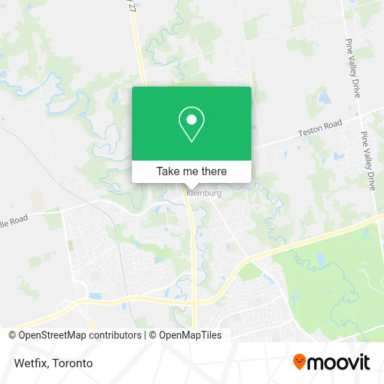 Wetfix map