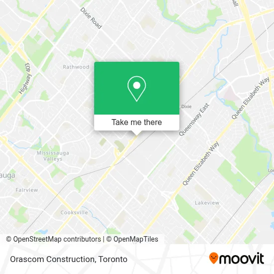 Orascom Construction map