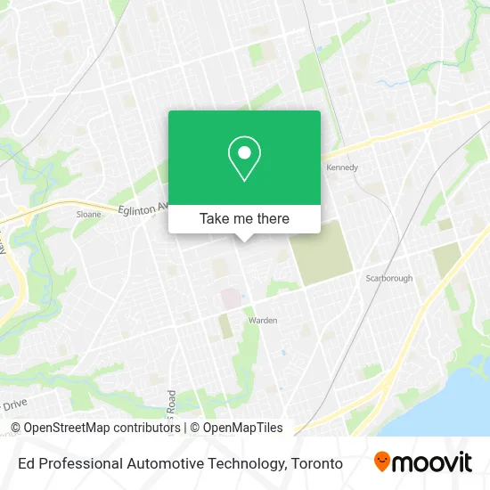 Ed Professional Automotive Technology map