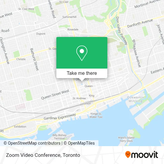 Zoom Video Conference map