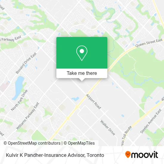 Kulvir K Pandher-Insurance Advisor map