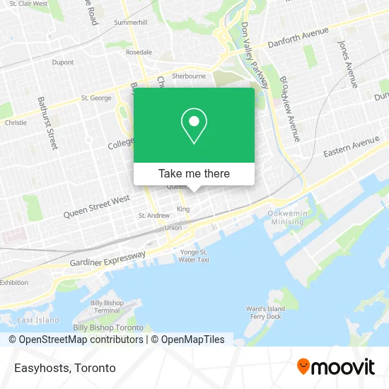 Easyhosts map