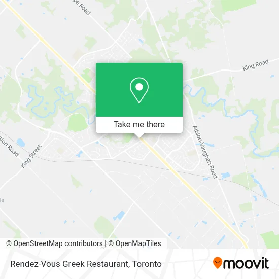 Rendez-Vous Greek Restaurant map
