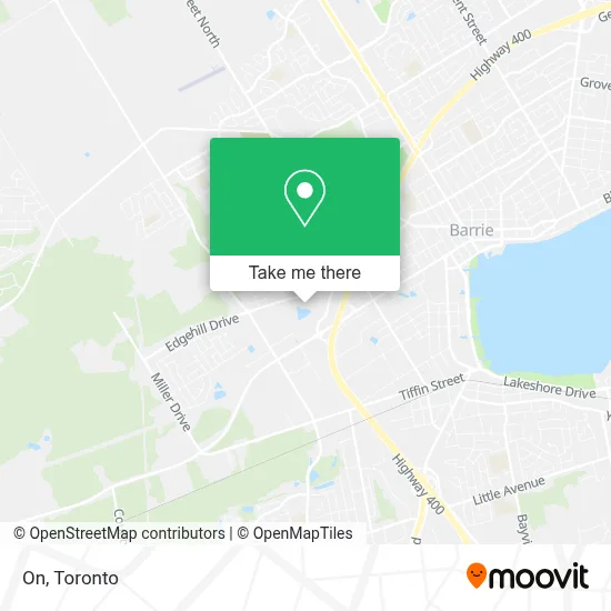 On map