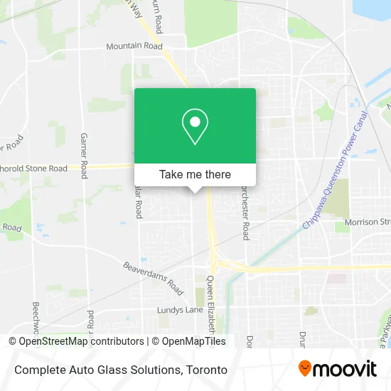 Complete Auto Glass Solutions map
