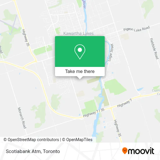Scotiabank Atm map