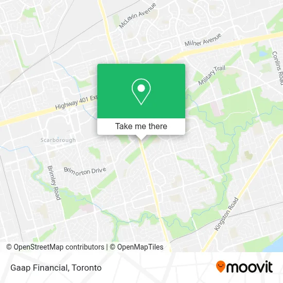 Gaap Financial map