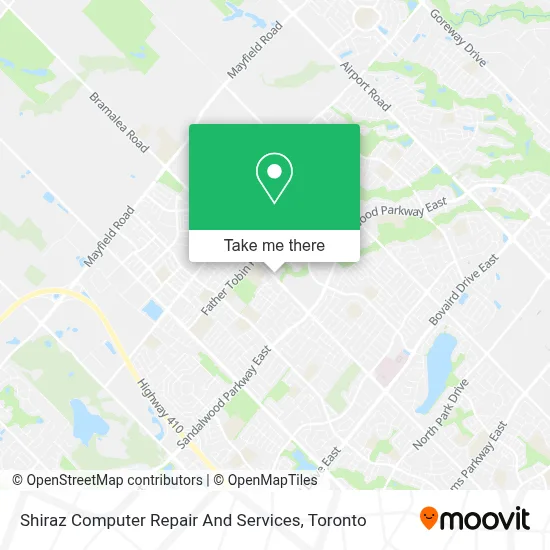 Shiraz Computer Repair And Services map