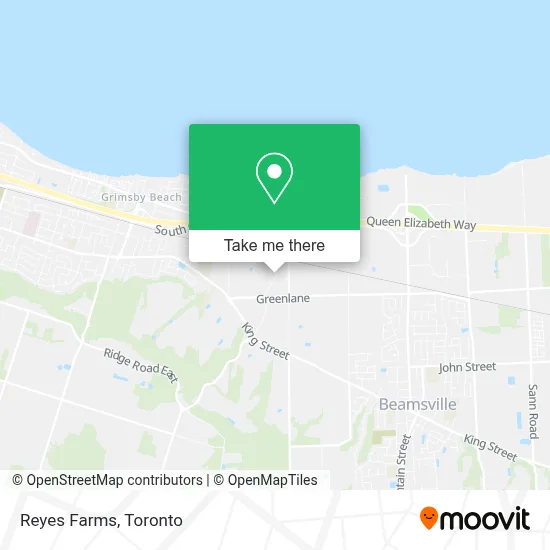 Reyes Farms map