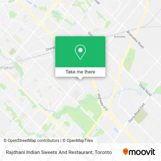 Rajdhani Indian Sweets And Restaurant plan