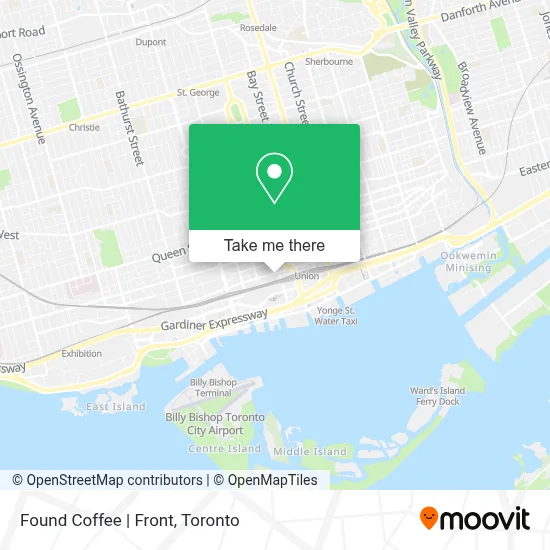 Found Coffee | Front map