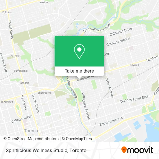 Spiritlicious Wellness Studio map