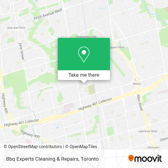 Bbq Experts Cleaning & Repairs map