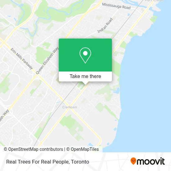 Real Trees For Real People map