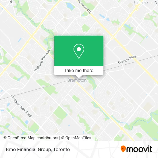 Bmo Financial Group map