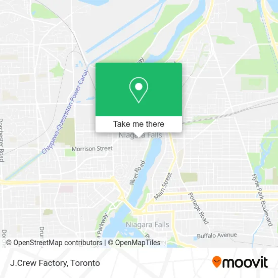 J.Crew Factory map