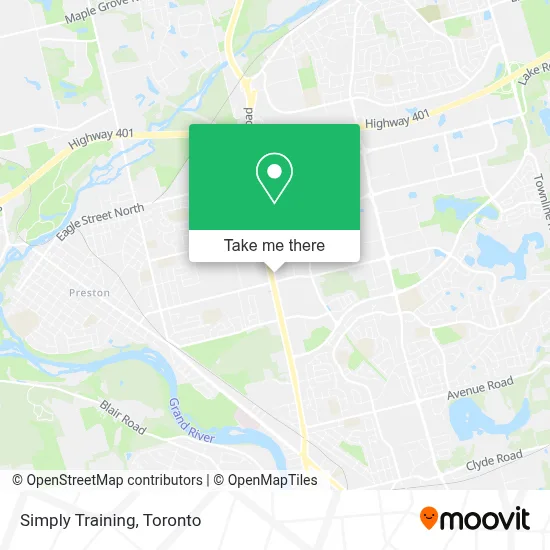 Simply Training map